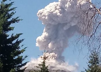 Se incrementa actividad de volcán Chillán