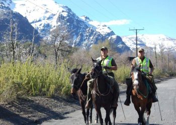 Carabineros de Las Trancas cierra enero con cinco rescates en la montaña