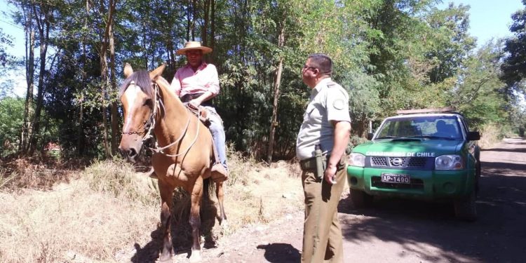 Carabineros refuerza llamado a la prevención en hogares de Coihueco