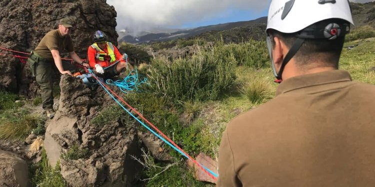 Carabineros de Las Trancas fortalecen labores de rescate junto al Cuerpo de Socorro Andino