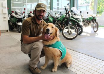Presentan a «Derby» el primer can antidrogas para la Región de Ñuble
