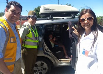 Refuerzan llamado a los automovilistas ñublensinos a la prevención al volante