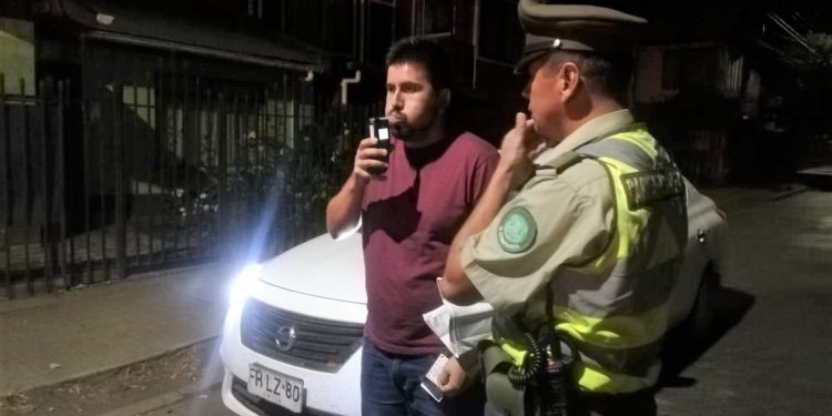 Carabineros detuvo a cuatro personas por conducción en estado de ebriedad en Ñuble