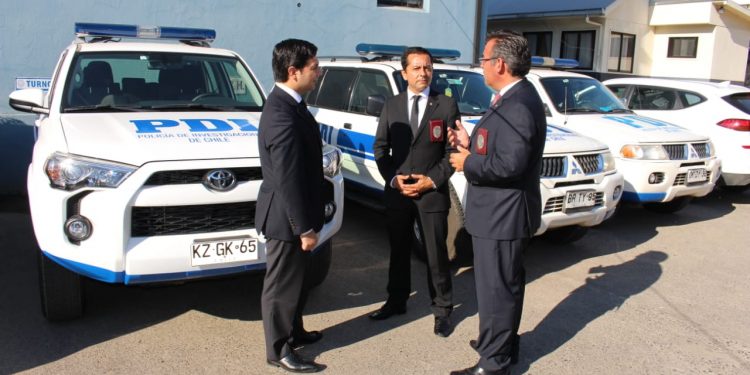 PDI Ñuble tendrá 18 nuevos vehículos policiales