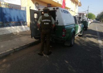 Detienen a sujeto que agredió con cuchillo tipo machete a hombre en Bulnes