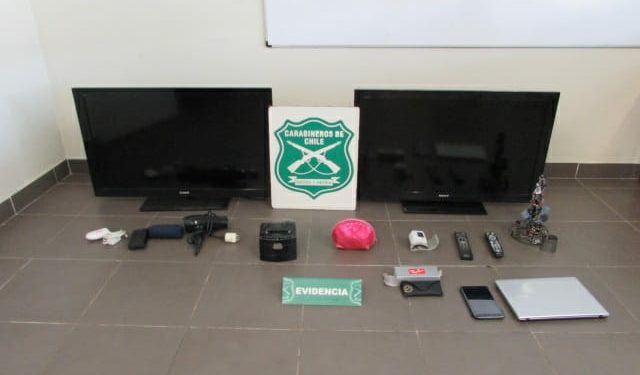 Persecución policial terminó con tres detenidos por robo en Chillán