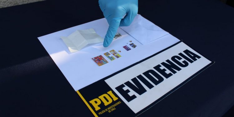 Incautan droga sintética y detienen a dos personas en el centro de Chillán
