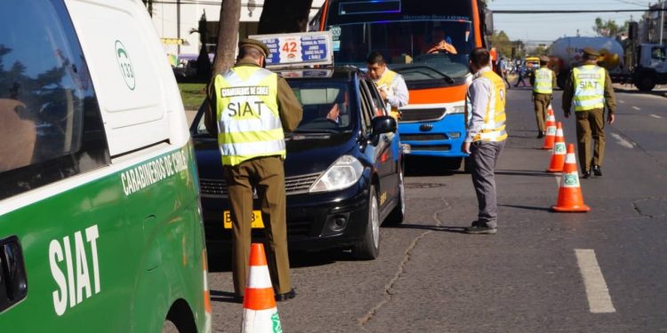 Fiscalizan cerca de 50 vehículos y buses de la locomoción colectiva de Chillán y sectores rurales