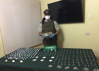 Incautan más de 2.500 dosis de droga en «barrio chino» y detienen a dos personas por tráfico