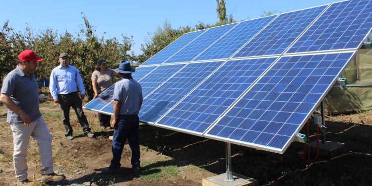 Quillón: Agricultores mejoran su producción gracias a paneles fotovoltaicos
