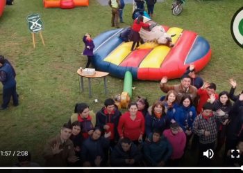 Coihueco: Pequeños con capacidades diferentes compartieron con Carabineros en su aniversario