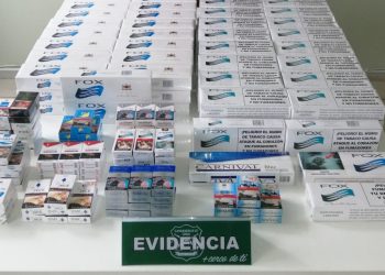 San Carlos: Incautan más de mil cajetillas de cigarrillos ilegales
