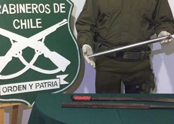 Coihueco: Detienen a cuatro sujetos por portar sables y estoques artesanales