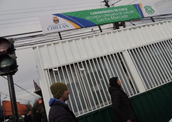 Chillán: Reinaguran caseta de seguridad en el mercado