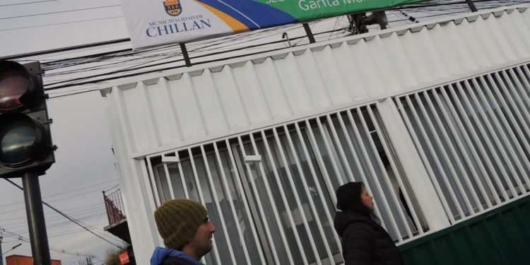 Chillán: Reinaguran caseta de seguridad en el mercado