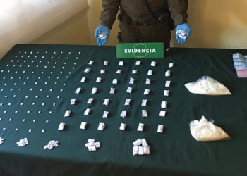 Incautan en población Vicente Pérez más de 3.500 dosis de droga avaluadas en $4 millones