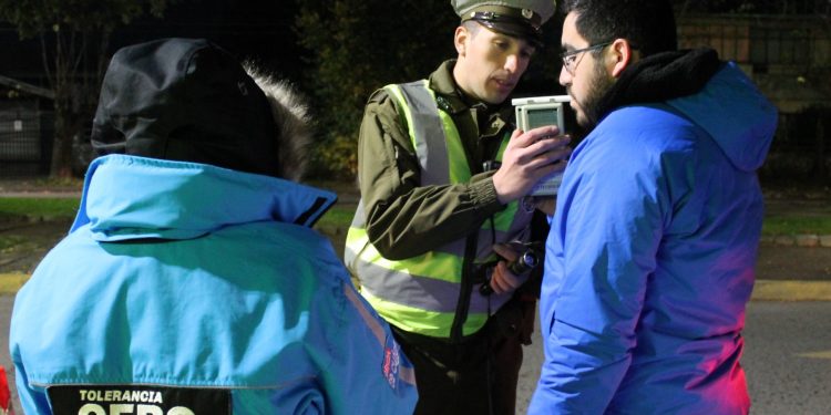 Balance policial fin de semana en Ñuble: 9 conductores en estado de ebriedad y 2 por narcotest