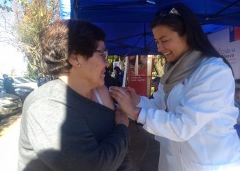 Ñuble tiene un 74% de cobertura en vacunación contra la Influenza