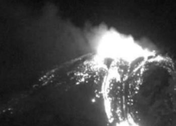 Evento explosivo destruyó parcialmente domo anidado al interior del cráter de volcán Chillán