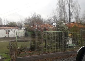 Tornados en San Carlos, Yungay y Coihueco dejaron viviendas afectadas