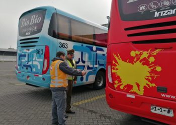 Retiran nueve buses de circulación desde terminal María Teresa por mantener documentación vencida