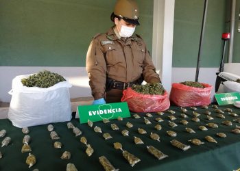 Incautan más de 5 kilos de marihuana elaborada camino a Las Mariposas