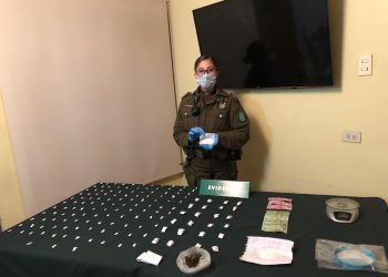 Detienen a pareja que vendía droga frente a sala cuna «Gotitas de Amor» en Chillán