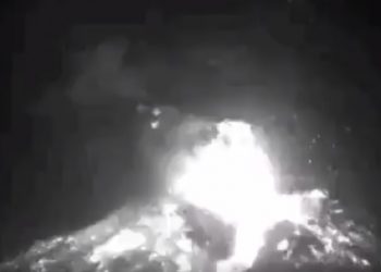 Volcán Chillán: Registran explosión y salida de material piroclástico