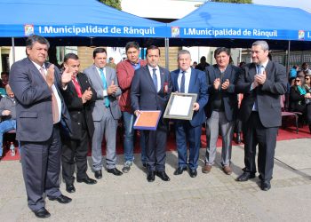 Jefe de la Prefectura Ñuble de la PDI es declarado hijo ilustre de Ránquil