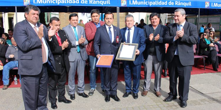 Jefe de la Prefectura Ñuble de la PDI es declarado hijo ilustre de Ránquil