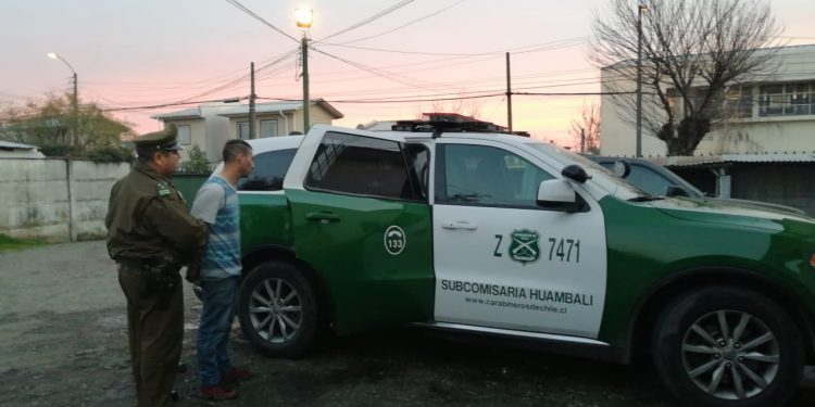 Detienen a cuatro sujetos que dispararon y se escondieron en patio trasero de motel en Chillán