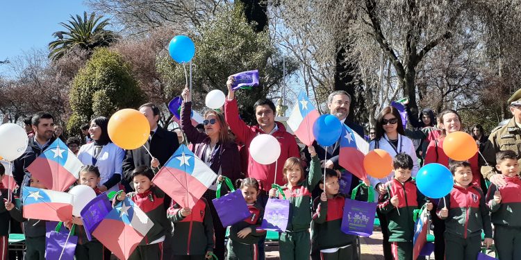 Lanzan en Chillán campaña  «Todos por un 18 seguro, para un 18 feliz»
