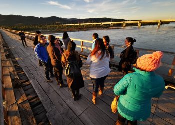 Impulsan plan para arreglar y mantener Monumento Histórico Puente Confluencia