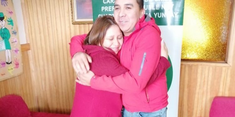 Yungay: Joven se reencuentra con su madre después de 29 años