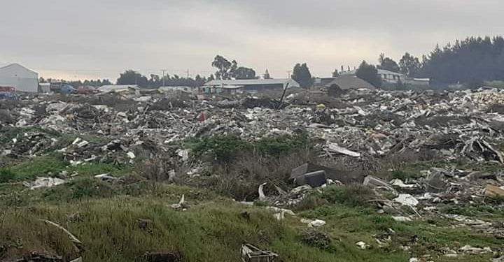 Inician sumario por sitio no autorizado para acopio de residuos camino a Pinto