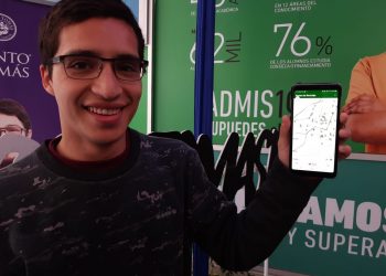 Estudiante crea app para encontrar puntos de reciclaje en Chillán