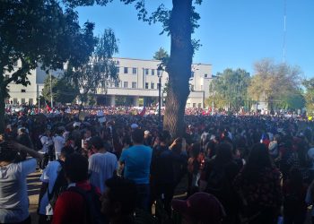 Sin personas detenidas terminó sexta jornada de manifestaciones en Ñuble
