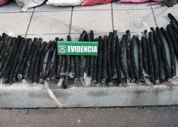 Detienen a dos sujetos por robo de 150 kilos de cables de cobre en Chillán Viejo