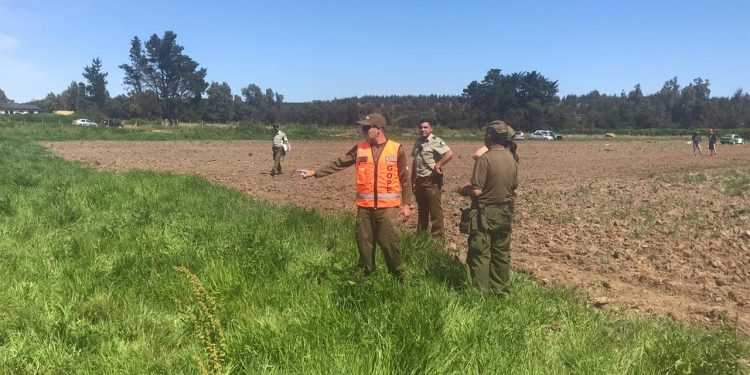 Encuentran cadáver de anciana al interior de pozo de regadío en Chillán Viejo