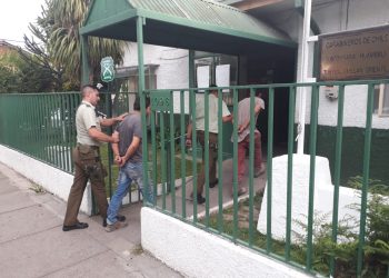 Detienen a tres sujetos por robo de materiales en empresa constructora en Chillán