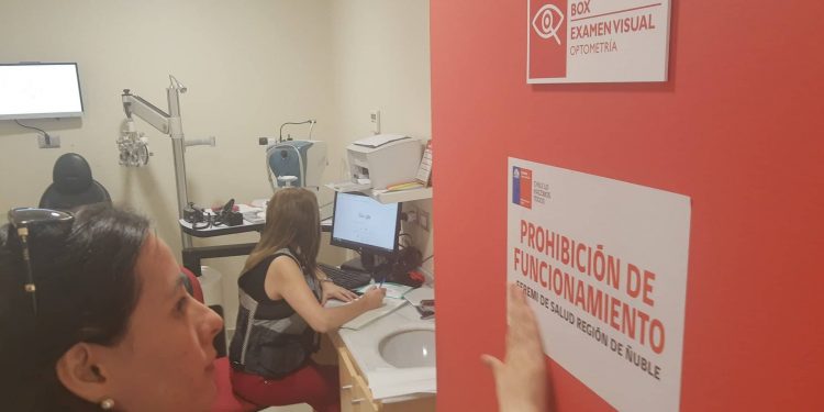 Clausuran óptica que funcionaba sin autorización sanitaria en Chillán