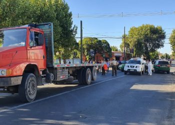 Ciclista muere tras ser impactado por camión en Chillán