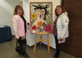 Tres pintores de la Escuela Artística participan en exposición de Grupo Tanagra