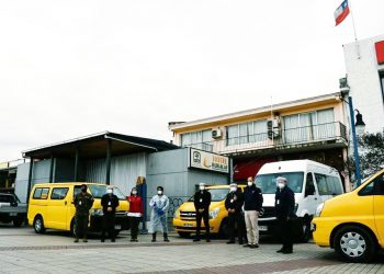 Transportistas escolares se suman al traslado de pacientes Covid-19 a residencias sanitarias