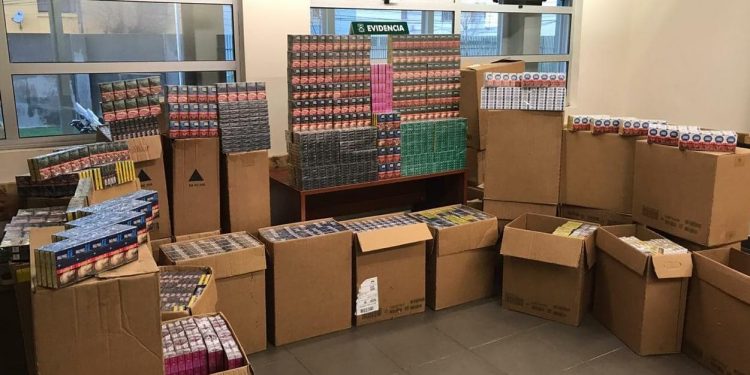 Detienen a banda que agredió a conductor y escapó en su camión con cajas de cigarrillos