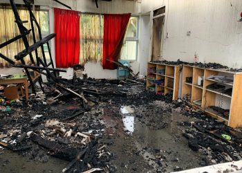Incendio consume jardín infantil y sala cuna en sector rural de Ñiquén