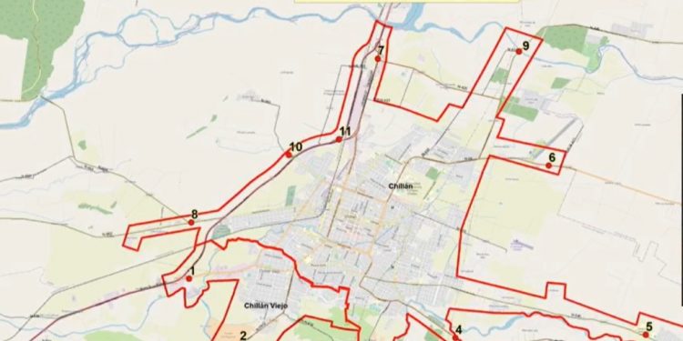 Conoce los nueve puntos de control que habrá con cuarentena total en Chillán y Chillán Viejo