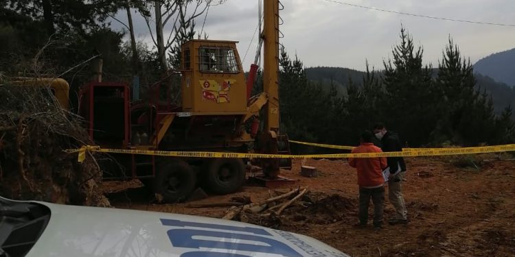 Cobquecura: Colombiano muere mientras realizaba trabajos en torre-grúa