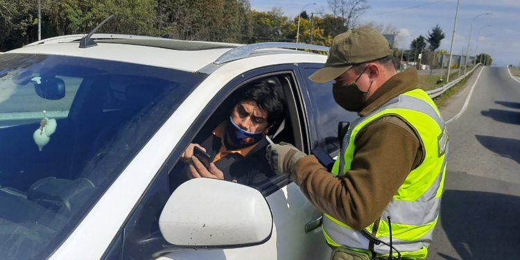 Detienen a 26 personas sin permiso de desplazamiento en primer día de Cuarentena en Chillán y Chillán Viejo