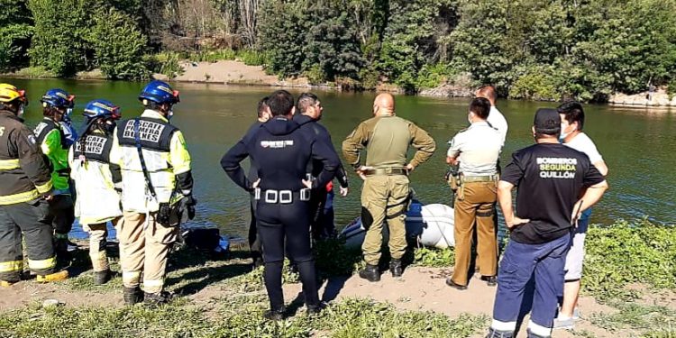 Rescatan cuerpo de joven de 19 años desde río Itata